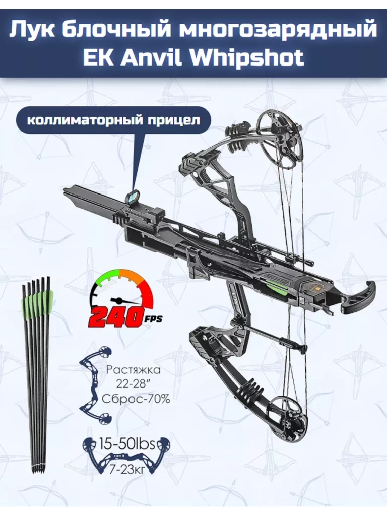 Лук блочный многозарядный EK Anvil Whipshot