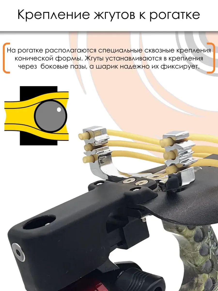 Рогатка Warwolf с комплектом для боуфишинга — изображение 35