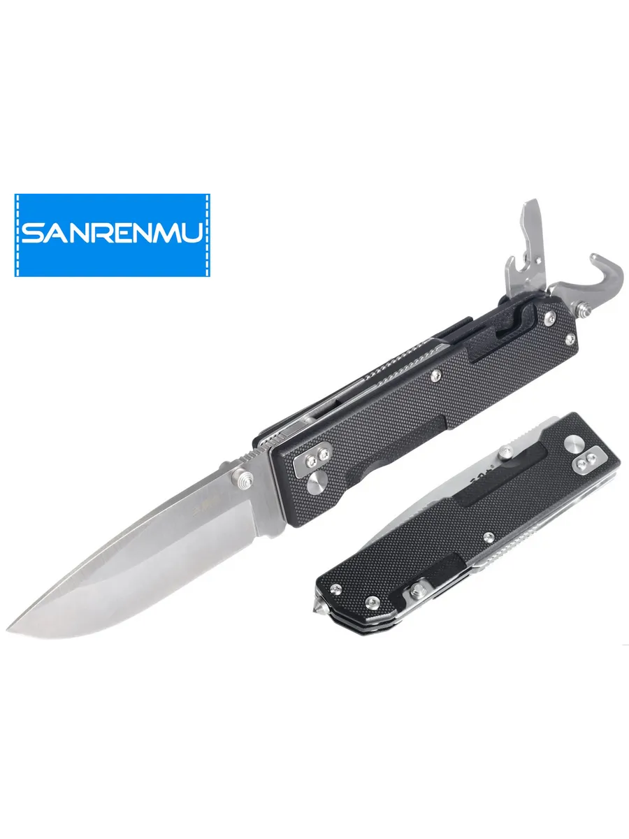Складной нож SanRenMu 9052MUC-GH-T4 — изображение 16