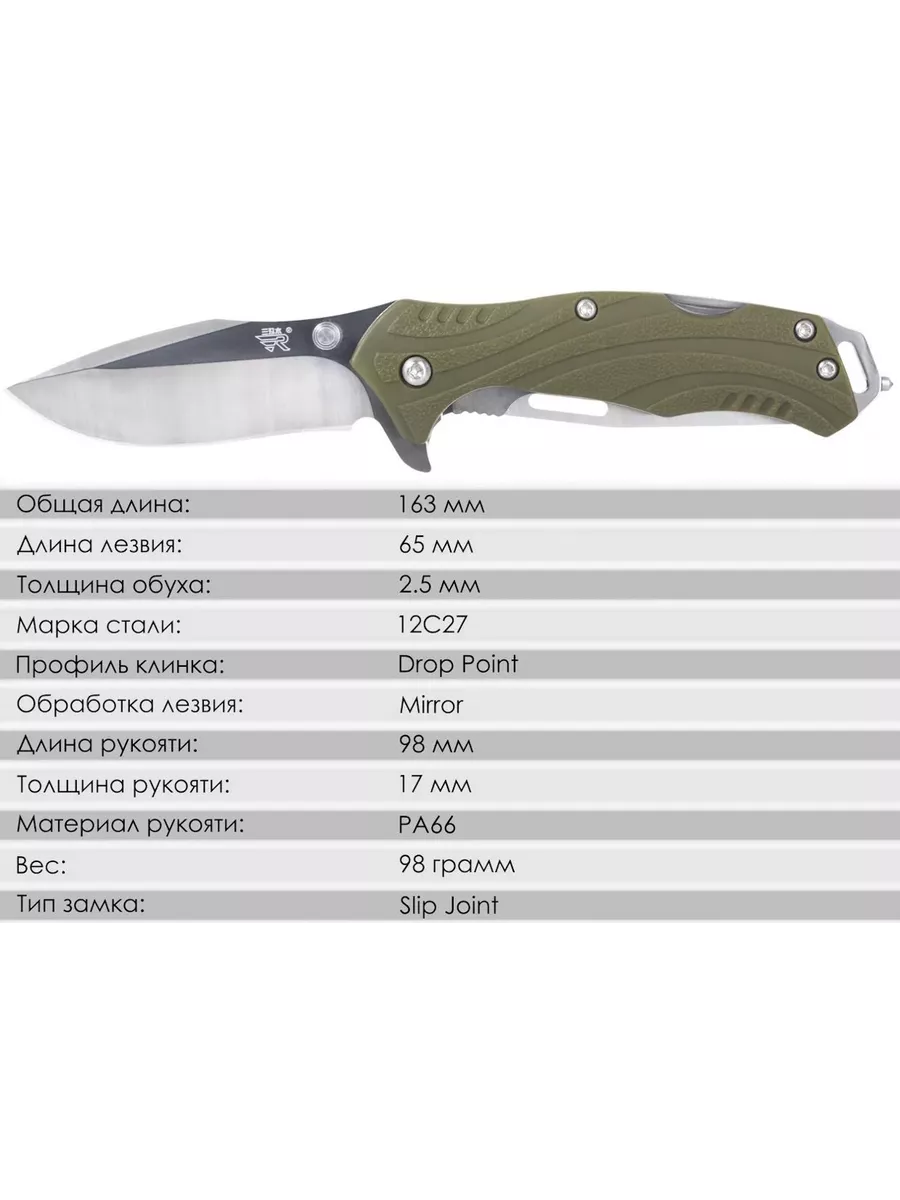 Складной нож SanRenMu 7098LUE-PP-T5 — изображение 8