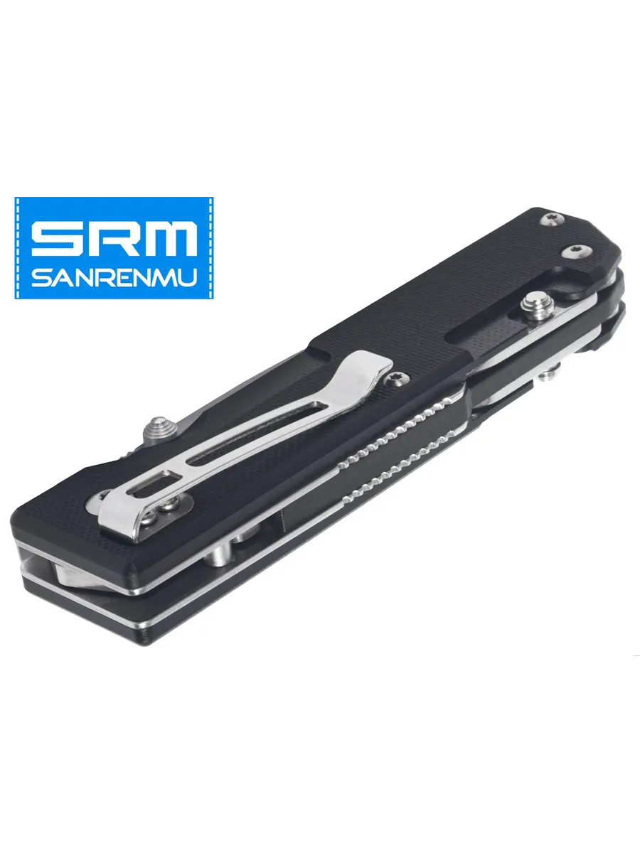 Складной нож SanRenMu 9052MUC-GH-T4 — изображение 18