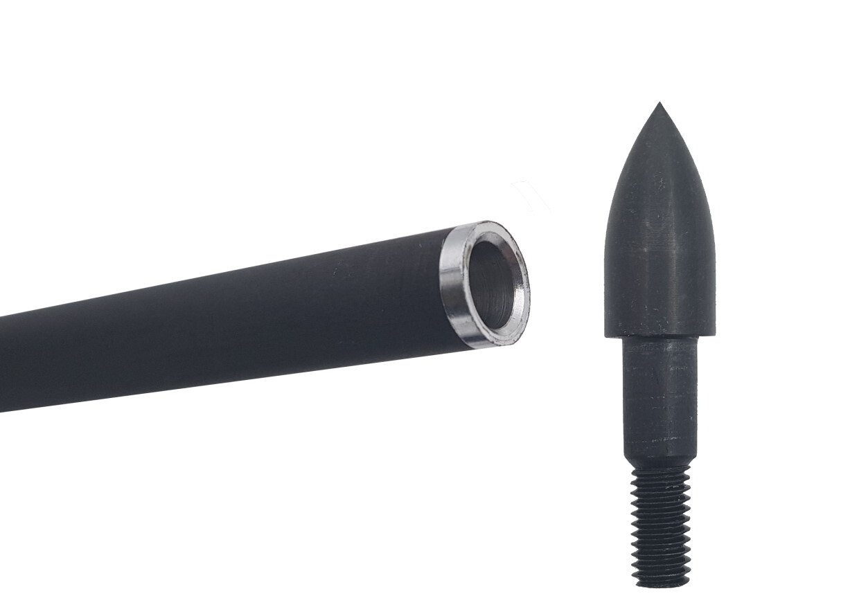 Стрела лучная карбоновая Centershot Radical 350 оперение Blazer 2" (6 шт) — изображение 6