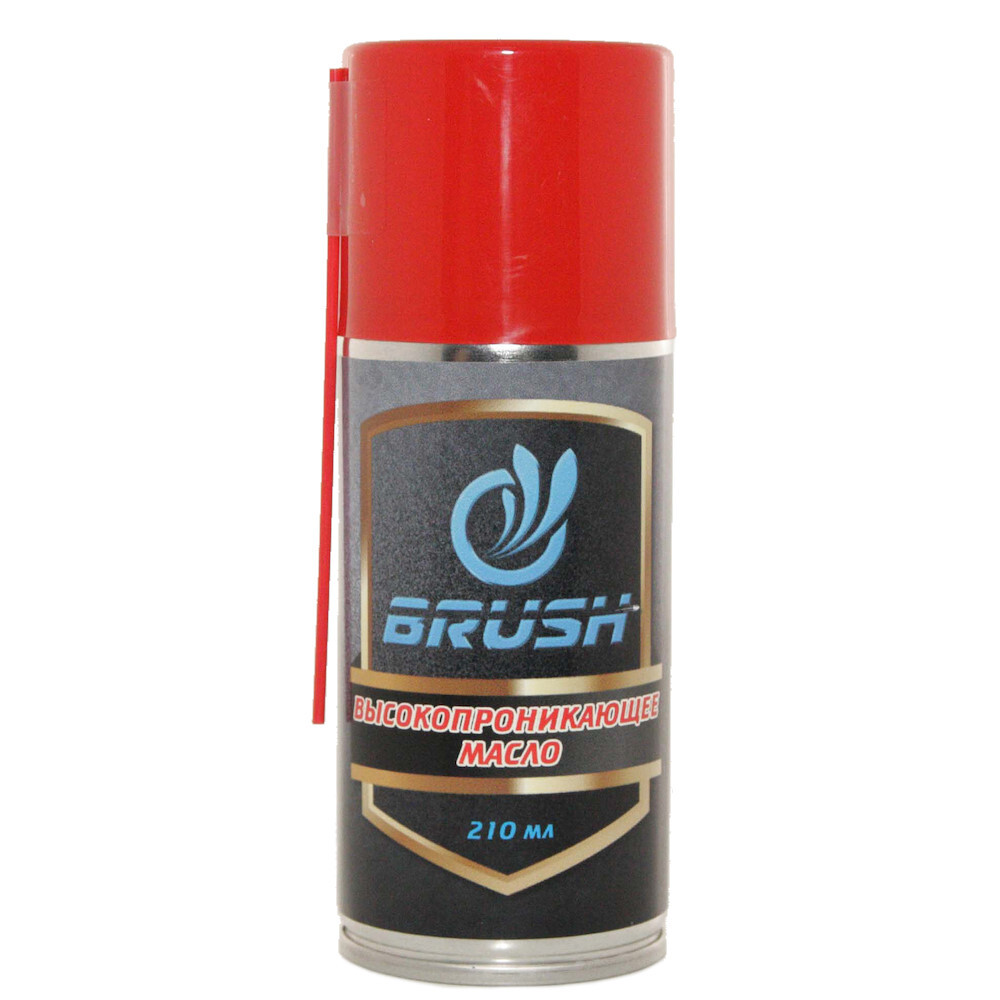 Высоко-проникающее масло "BRUSH" (спрей), 210 мл. VIZION — изображение 2