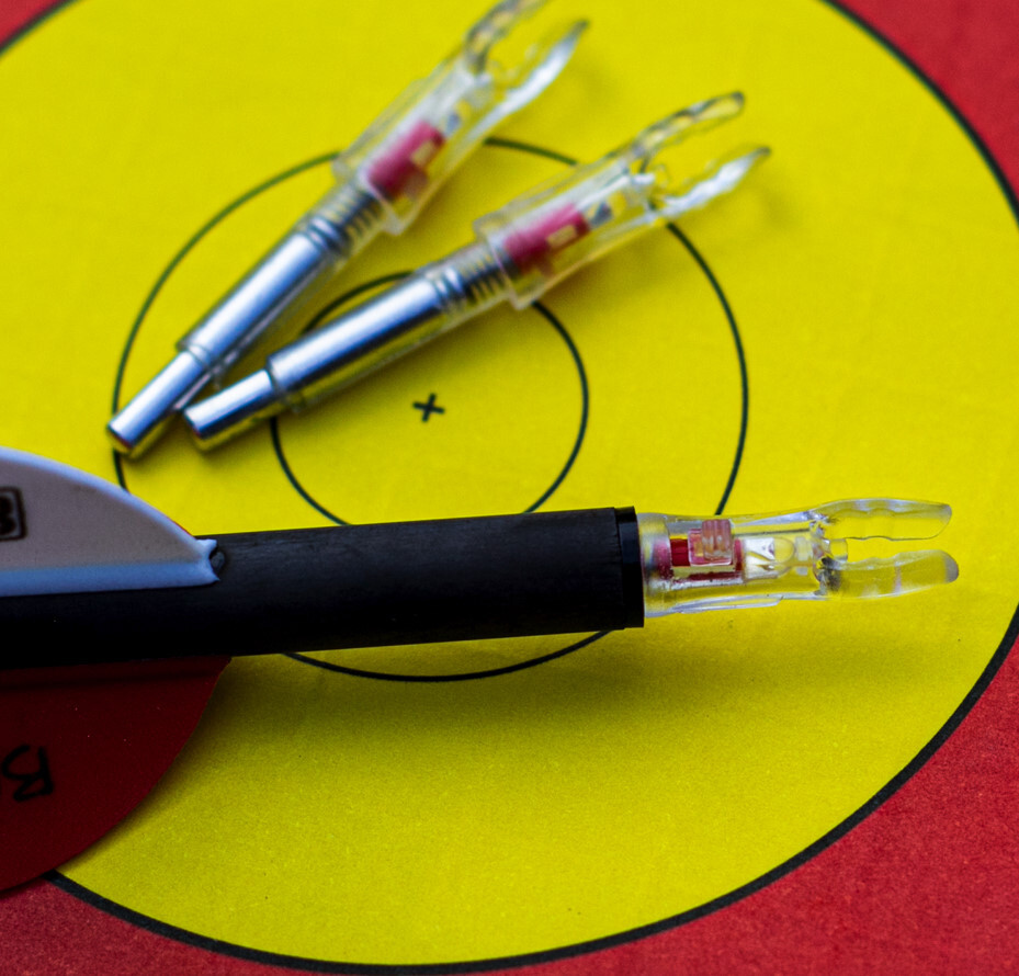 Хвостовик светящийся Centershot 4.2mm (manual) для лучных стрел красный 3шт. — изображение 17