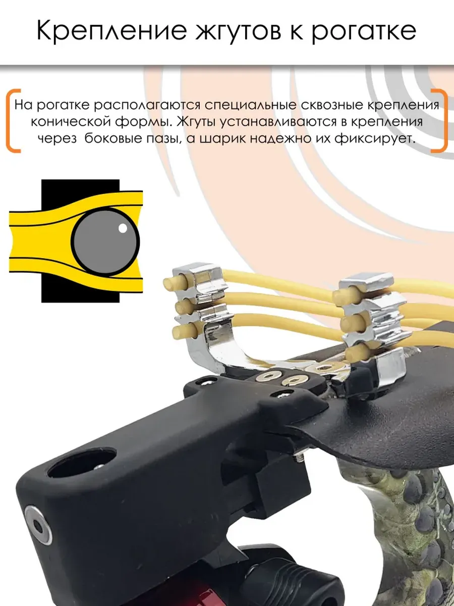 Рогатка Warwolf с комплектом для боуфишинга — изображение 21