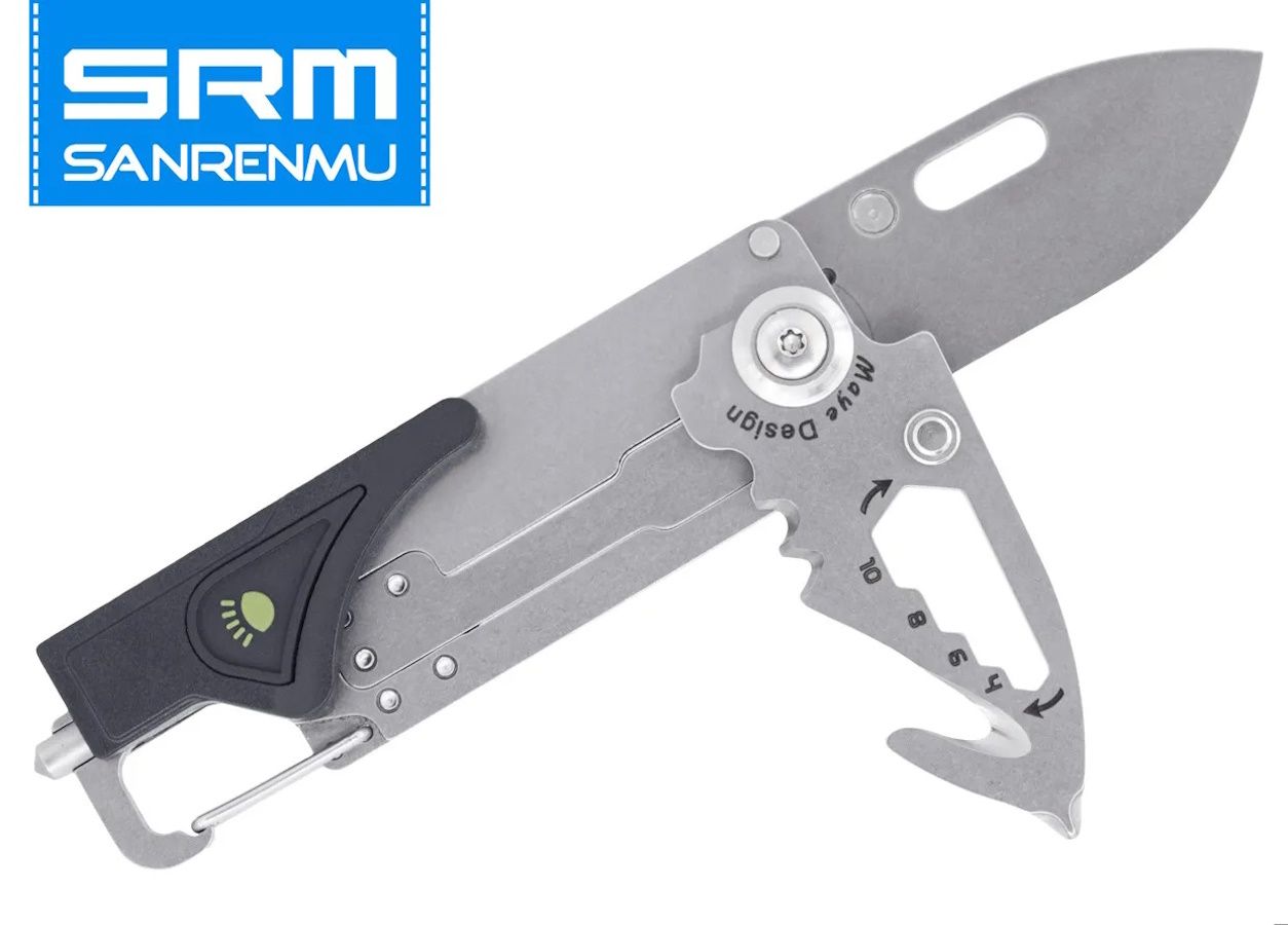 Складной нож SanRenMu 6050LUF-PH-T4 — изображение 10