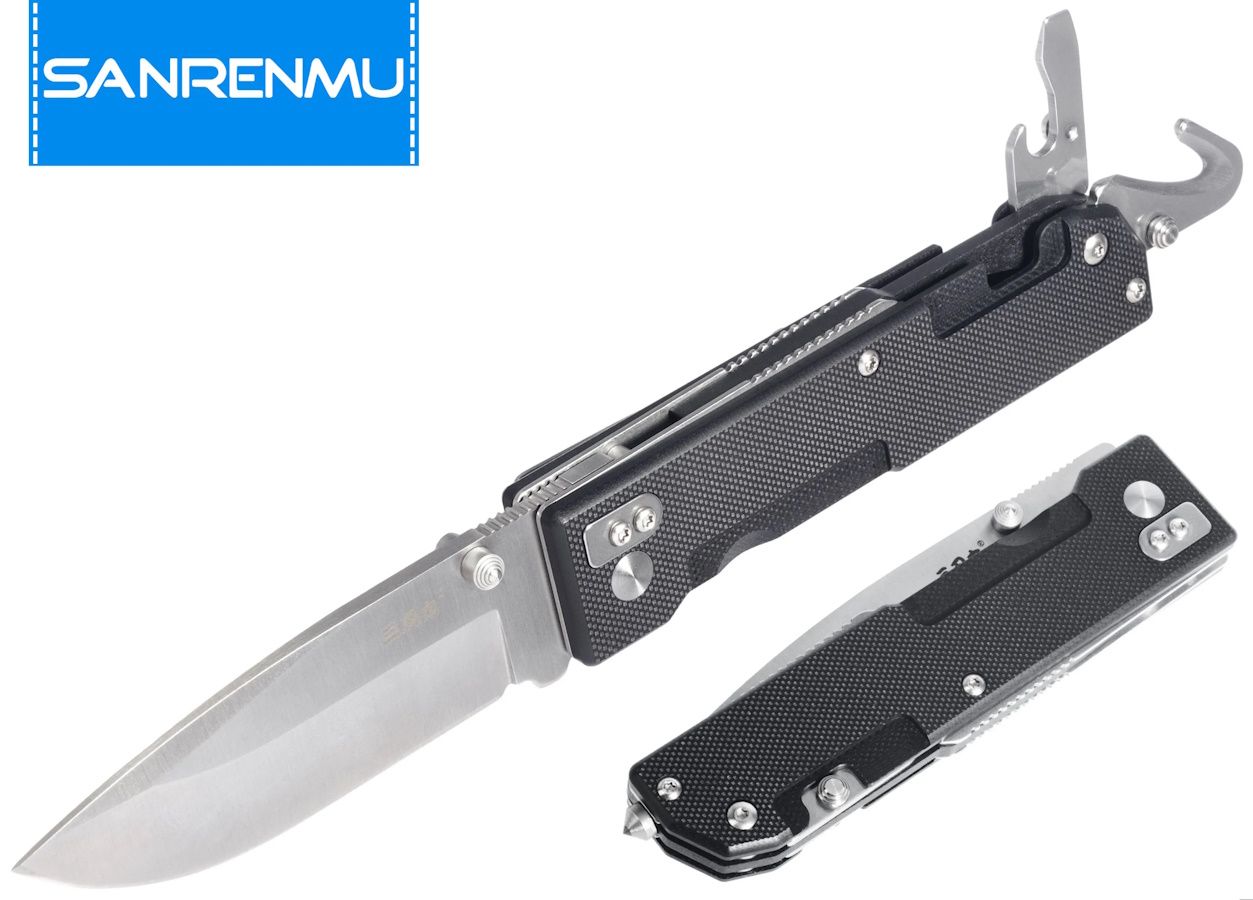 Складной нож SanRenMu 9052MUC-GH-T4 — изображение 2