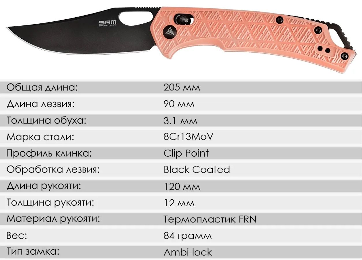 Складной нож SRM 9201-PJ — изображение 15