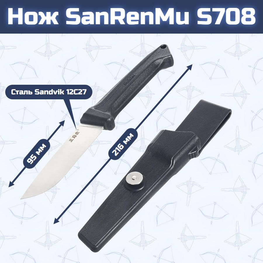 Нож SanRenMu S708 — изображение 27