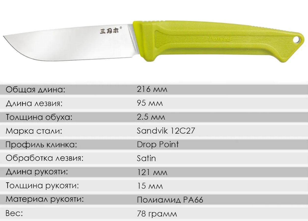 Нож SanRenMu S708-3 — изображение 3