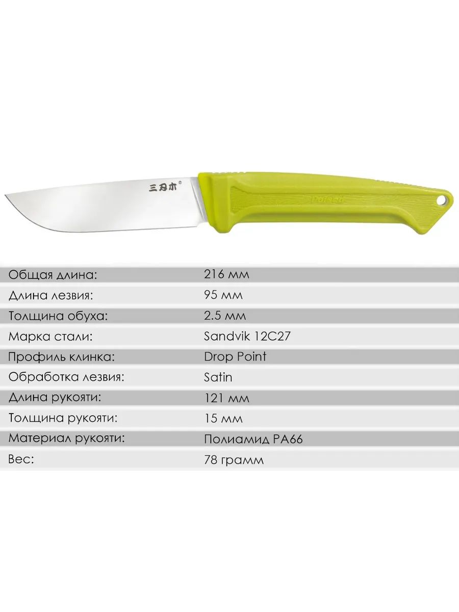 Нож SanRenMu S708-3 — изображение 9