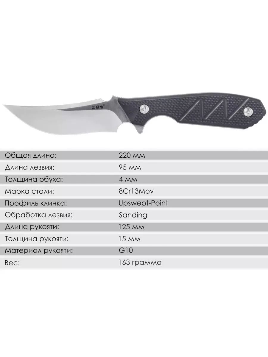 Нож SanRenMu S755 — изображение 2